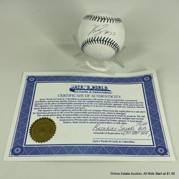 Kazuhiro Sasaki 2001 All-Star Game Autographed Baseball With C.O.A.
