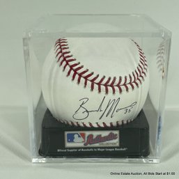 Brandon Morrow Autographed Baseball With Hologram In Display Box