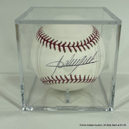 Adrian Beltre Autographed Baseball With Hologram In Display Box