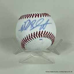 Willie Bloomquist Autographed Baseball