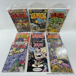 9 Comic Books Silver Through Modern Age The Demon DC Comics 1972 Through 1992