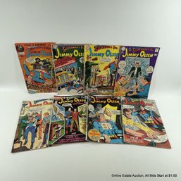 8 Comic Books Silver Age Superman's Pal Jimmy Olsen DC Comics 1966-1970