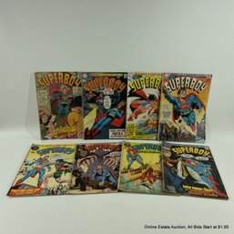 8 Comic Books Silver Age Superboy 1968-1971 DC Comics