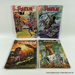 4 Comic Books Silver Age The Phantom & The Phantom Stranger Gold Key & Charlton 1965-1971