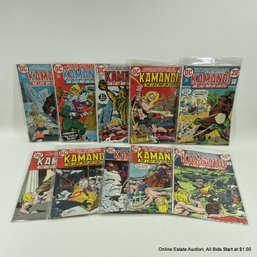 10 Comic Books Silver Age Jack Kirby Kamandi The Last Boy On Earth 1972-1973 DC Comics