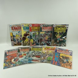 10 Comic Books Silver Age Jack Kirby Kamandi The Last Boy On Earth 1974-1975 DC Comics
