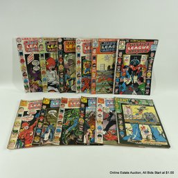 12 Comic Books Silver Age Justice League Of America 1970-1971 DC Comics