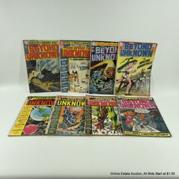 8 Comic Books Silver Age From Beyond The Unknown 1970-1971 DC Comics