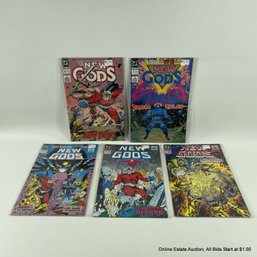 5 Comic Books Modern Age New Gods #16-#20 1990 DC Comics