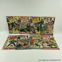 8 Comic Books Silver Age The Incredible Hulk #148-155 Marvel Comics  1971-1972