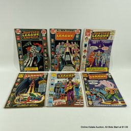 6 Comic Books Silver Age Justice League Of America DC Comics 1971-1972