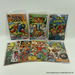 7 Comic Books Jack Kirby New Gods #5-#11 DC Comics 1971-1972