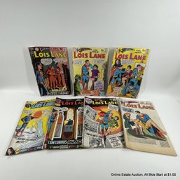 7 Comic Books Silver Age Superman's Girlfriend Lois Lane DC Comics 1970-1971