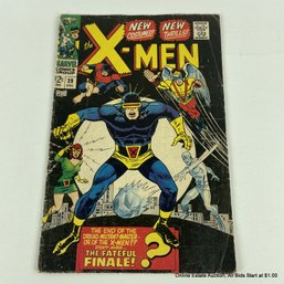 The X-Men  #39 The Fateful Finale Marvel Comics Dec 1967