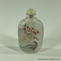 Reverse Painted Snuff Bottle