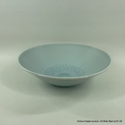 Nana Kuo 'Floating Dahlia' Hand Thrown Celadon Glaze Bowl