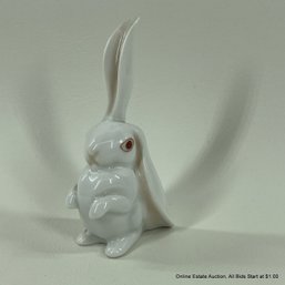 Herend Hungary Lop Eared Porcelain Rabbit