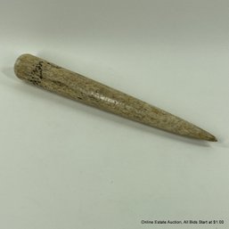 Marine Ivory Marlinspike With Carved Initials