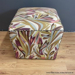 Upholstered Square Ottoman By Harmony House (LOCAL PICKUP ONLY)