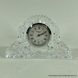 Waterford Crystal Small Mantel Clock