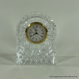 Waterford Crystal Small Mantel Clock