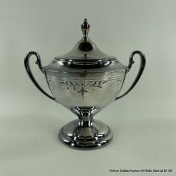 Derby S. P. Co Small Trophy Urn With C Monogram
