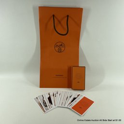 Hermes Knotting Cards And Shopping Bag
