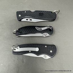 3 Folding Knives: SOG, Gerber, Kershaw