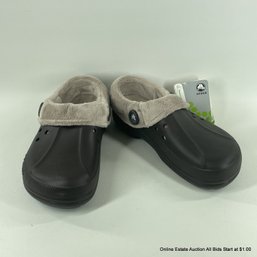 Crocs Blitzen Polar Fleece Lined Slip-On Shoes Women's Size 10 NEW