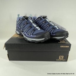 Solomon Women's Size 9.5 X Ultra 2 GTX Hiking Shoe In Crown Blue & Easter Egg New In Box