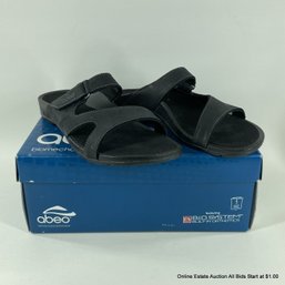 Abeo Biomechanical Footwear Loma Sandal Size 8 In Black