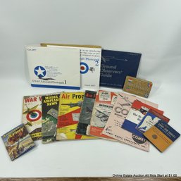 Lot Of War-themed Books, Guides And Ephemera