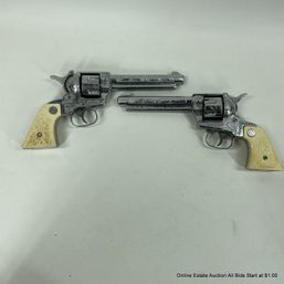 Two Nichols Stallion .38 Cap Guns