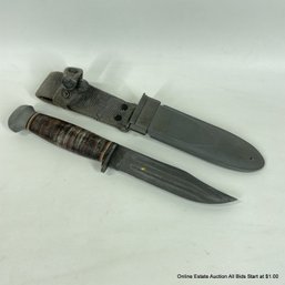 RH Pal 35 Military Knife With Metal Scabbard
