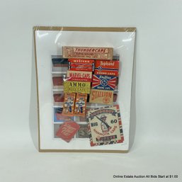 Sealed Package Of Assorted Toy Gun Round And Perforated Roll Caps From Various Brands