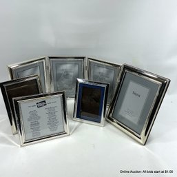 5 Silver Plate Frames
