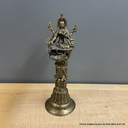 Cast Brass Oil Lamp