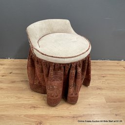 Upholstered Swivel Vanity Chair (LOCAL PICKUP ONLY)