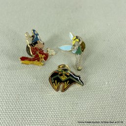 Vintage Disney Enamel Pins And Bear Fetish Pin