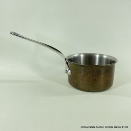 Mauviel France Copper Clad Stainless Sauce Pan