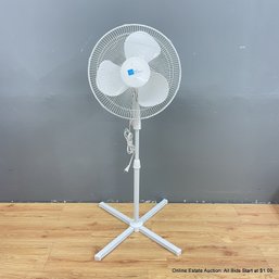 Floor Stand Fan From Living Accents, Tested And Works (LOCAL PICKUP ONLY)
