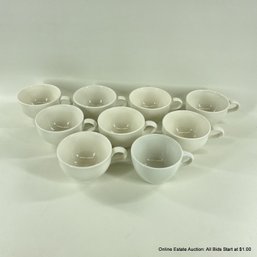Nine Vintage Russel Wright Iroquois Ceramic Cups
