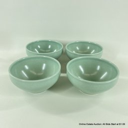 4 Hoganas Keramik Stengods Sweden Ceramic Bowls  5.5' X 2.75'