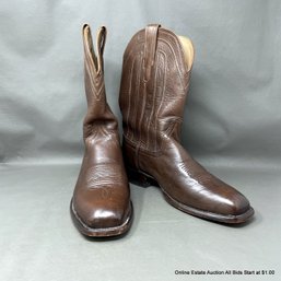 Tecovas Jackson Tan Leather Boots Size 10.5