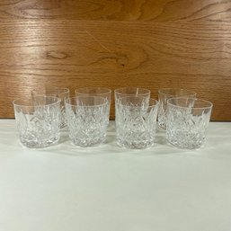 Eight Waterford Lismore Cut-Crystal Old Fashioned Glasses (LOCAL PICKUP OR UPS STORE SHIP ONLY)