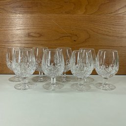 Eight Waterford Lismore Cut-Crystal Small Brandy Glasses (LOCAL PICKUP OR UPS STORE SHIP ONLY)