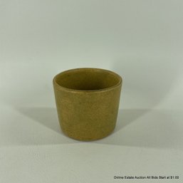 Small Glazed Pottery Cup