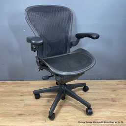 Herman Miller Aeron Chair Size B Fully Loaded Posture Fit (Local Pickup Only)