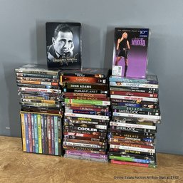 Large Lot Of Seventy Eight Assorted DVDS