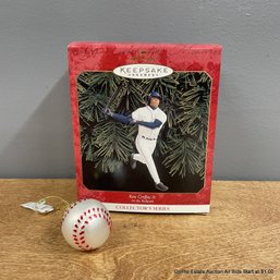 Hallmark Keepsake Ornament Ken Griffey Jr. & Baseball Ornament
